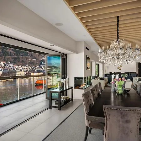 Exclusive Penthouse With Bryggen Views I Must * Берген