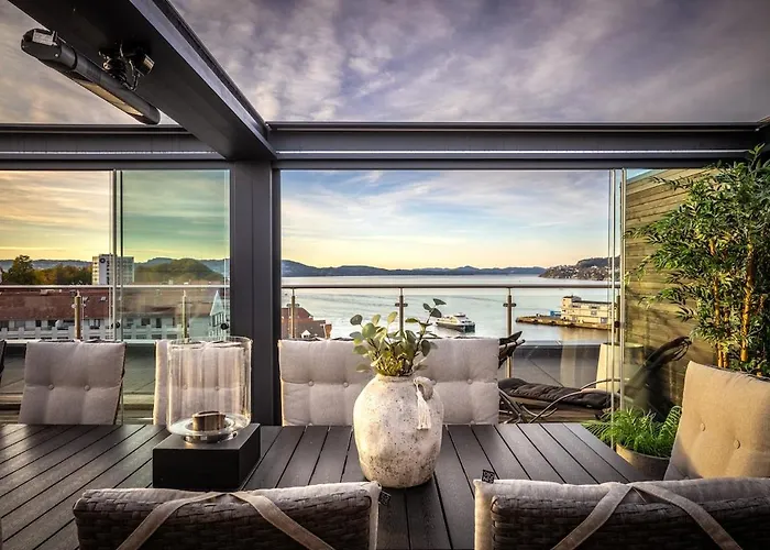 Lägenhet Exclusive Penthouse With Bryggen Views I Must